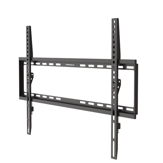 Emerald Fixed Wall Mount for 32"–90" TVs, Heavy Duty 120lbs Capacity