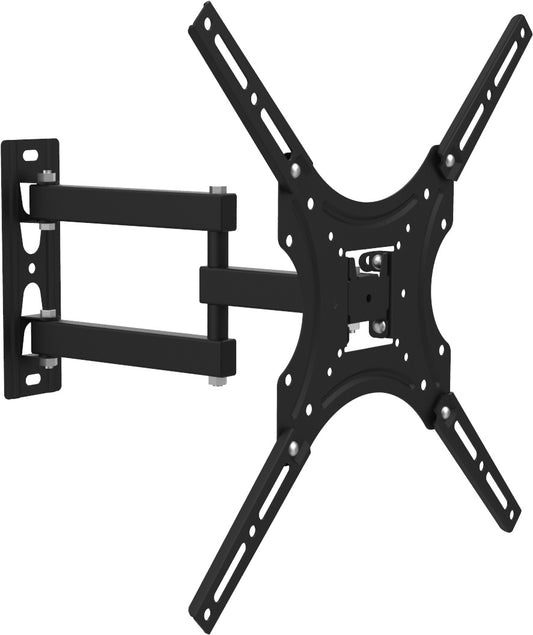 Emerald Full Motion TV Wall Mount Kit for 13"-65" TVs - FM TV Wall Mount, Universal Remote Control, & 10FT LED Light Strip