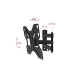 Full Motion TV Wall Mount for 13 in. - 45 in. TVs (8105)