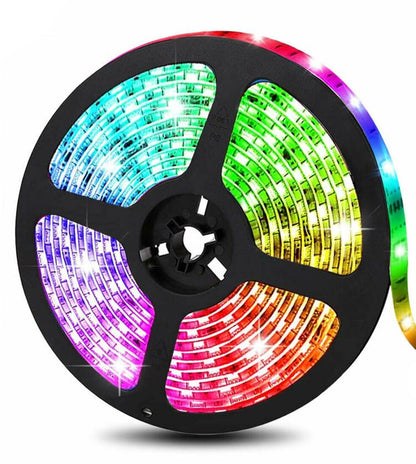 25 ft. Plug-In Smart Remote Controlled Integrated LED Color Changing Strip Light - 2500