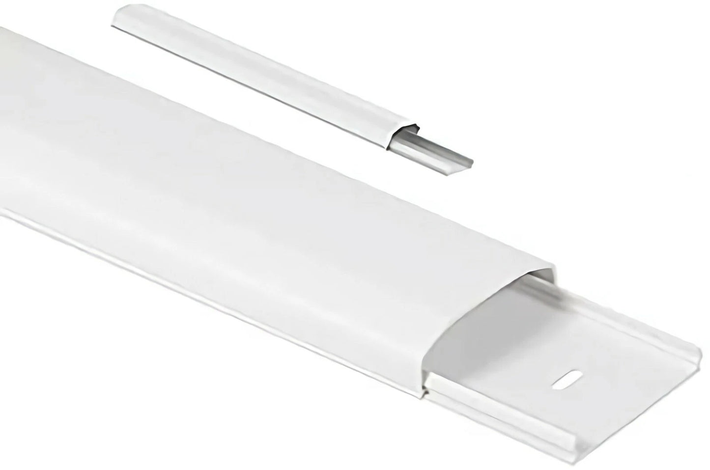 Emerald's 4pc (2.5 ft./pc.) White Cable Cover w/ Pre-Drill Holes