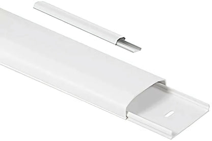 Emerald's 4pc (2.5 ft./pc.) White Cable Cover w/ Pre-Drill Holes