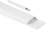 Emerald's 4pc (2.5 ft./pc.) White Cable Cover w/ Pre-Drill Holes