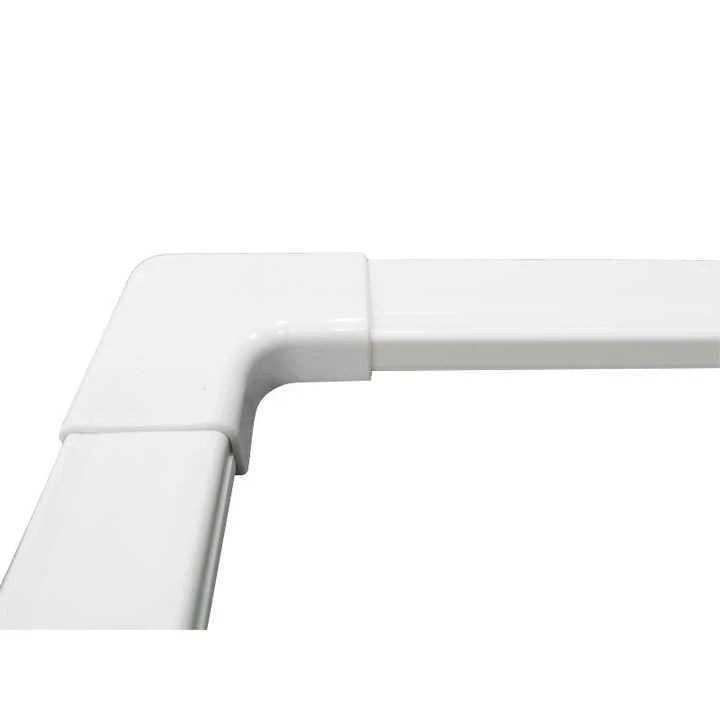 Emerald's 4pc (2.5 ft./pc.) White Cable Cover w/ Pre-Drill Holes