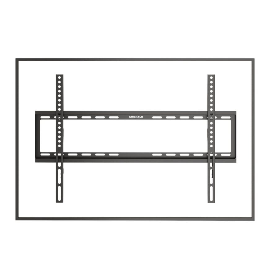 Emerald Fixed TV Wall Mount 37"-86", Capacity 99lbs, Max VESA 400x400mm