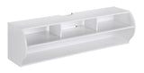 Emerald Modern Wall Mounted Entertainment Center with Cable Management, 120 lbs Weight Capacity