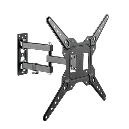 Rocky Full Motion Wall Mount for 17"-65" TVs, VESA 100x100-400x400mm, 77 lbs Capacity, Tilt & Swivel, with Cable Management