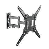 Rocky Full Motion Wall Mount for 17"-65" TVs, VESA 100x100-400x400mm, 77 lbs Capacity, Tilt & Swivel, with Cable Management