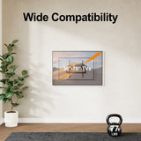 Brookstone Tilt Wall Mount for 36″–70″ TVs, 0.81″ Low Profile, 77 lbs Capacity