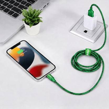 Emerald 6ft Braided USB-A or USB-C to USB-C (Type-C), Fast Charging & Data Syncing Cable