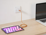 Emerald 6ft Braided USB-A or USB-C to USB-C (Type-C), Fast Charging & Data Syncing Cable