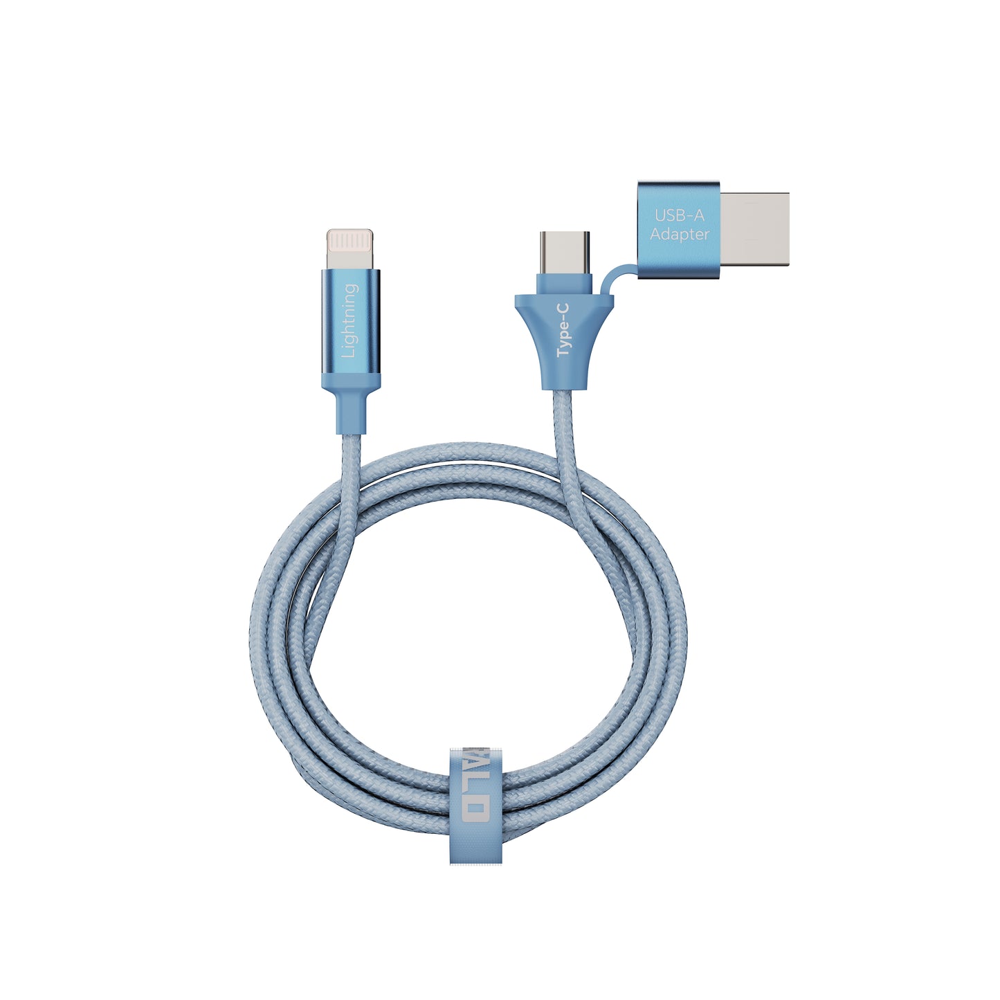 Emerald 10ft Braided USB-A or USB-C to Lightning, Fast Charging & Data Syncing Cable Compatible with iPhone