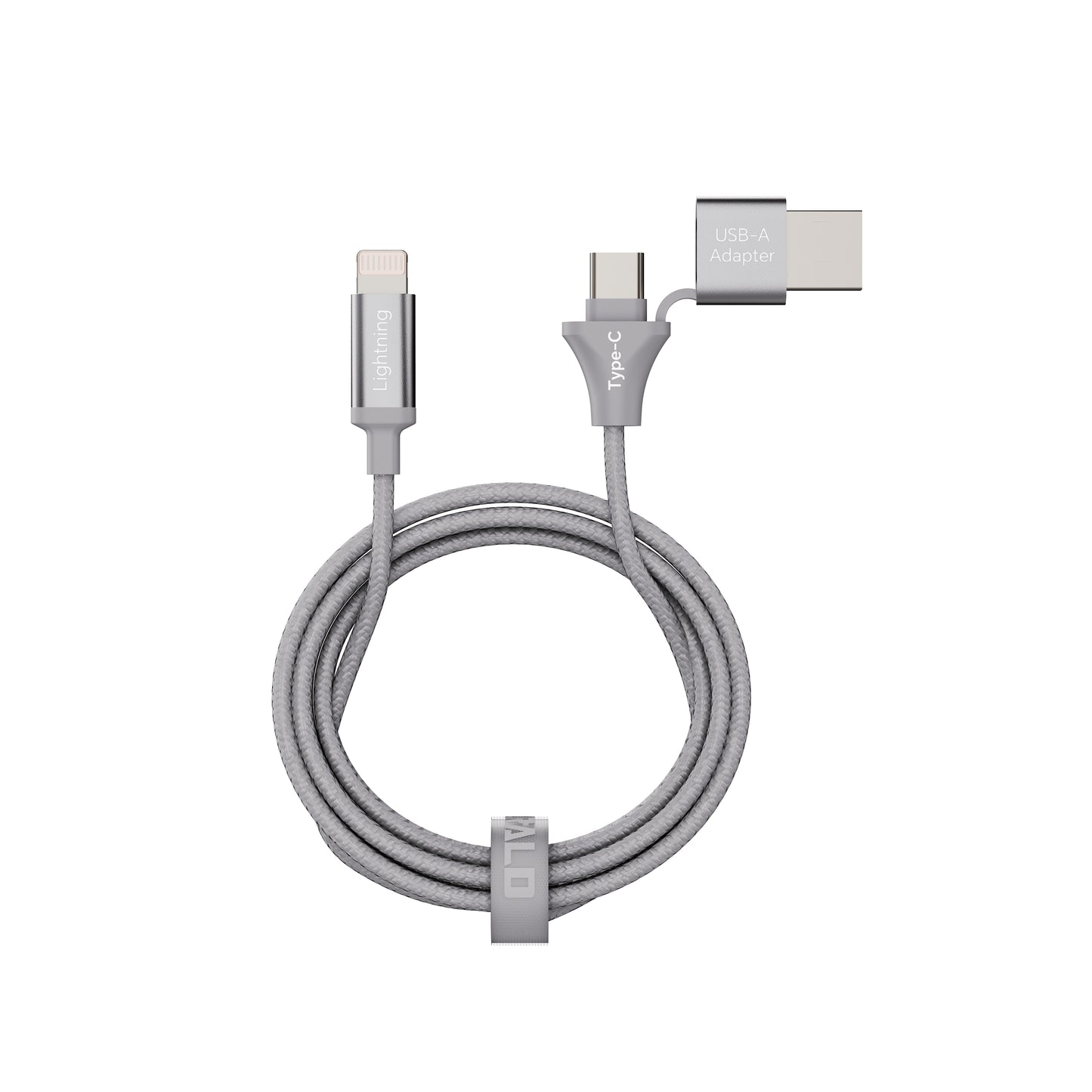 Emerald 10ft Braided USB-A or USB-C to Lightning, Fast Charging & Data Syncing Cable Compatible with iPhone