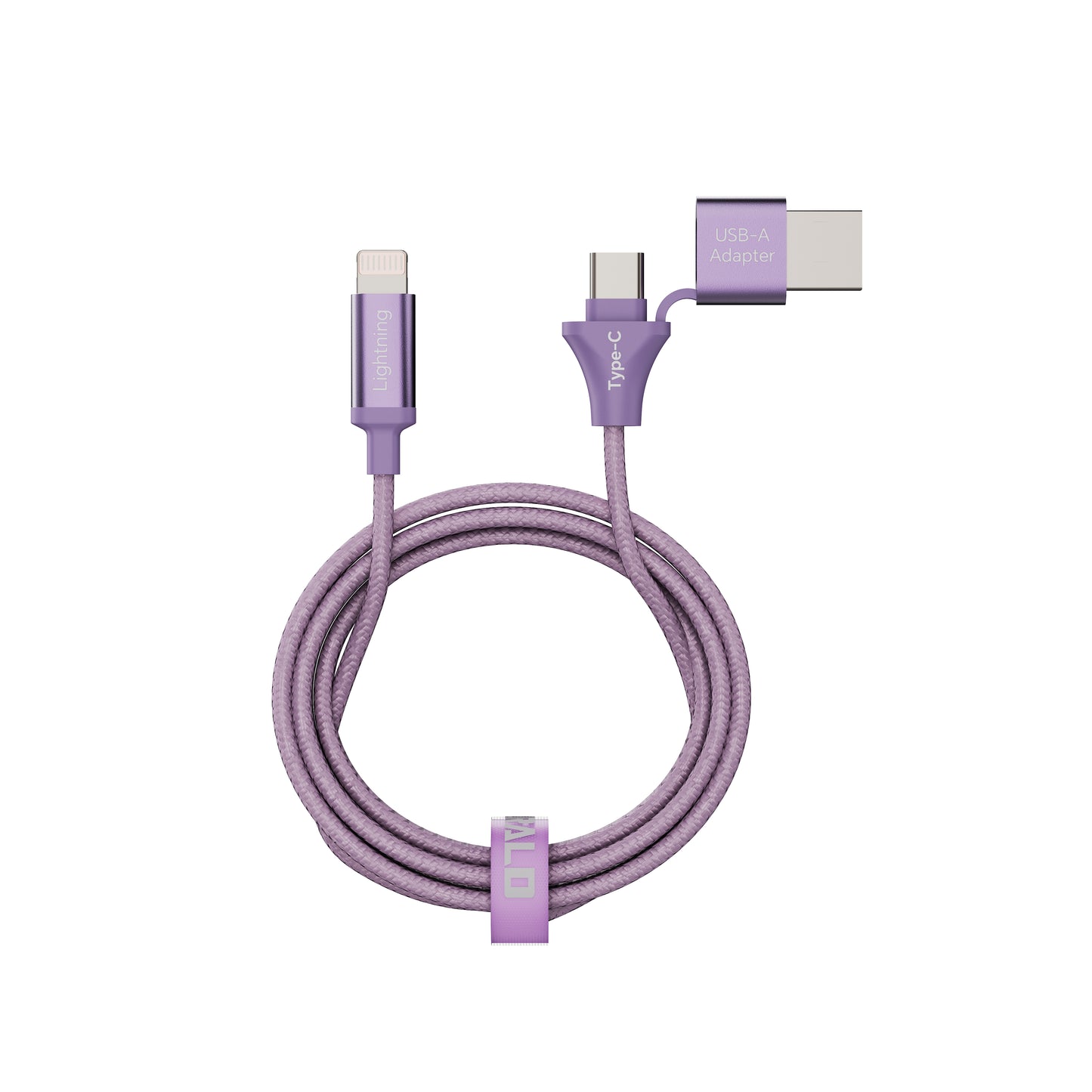 Emerald 10ft Braided USB-A or USB-C to Lightning, Fast Charging & Data Syncing Cable Compatible with iPhone