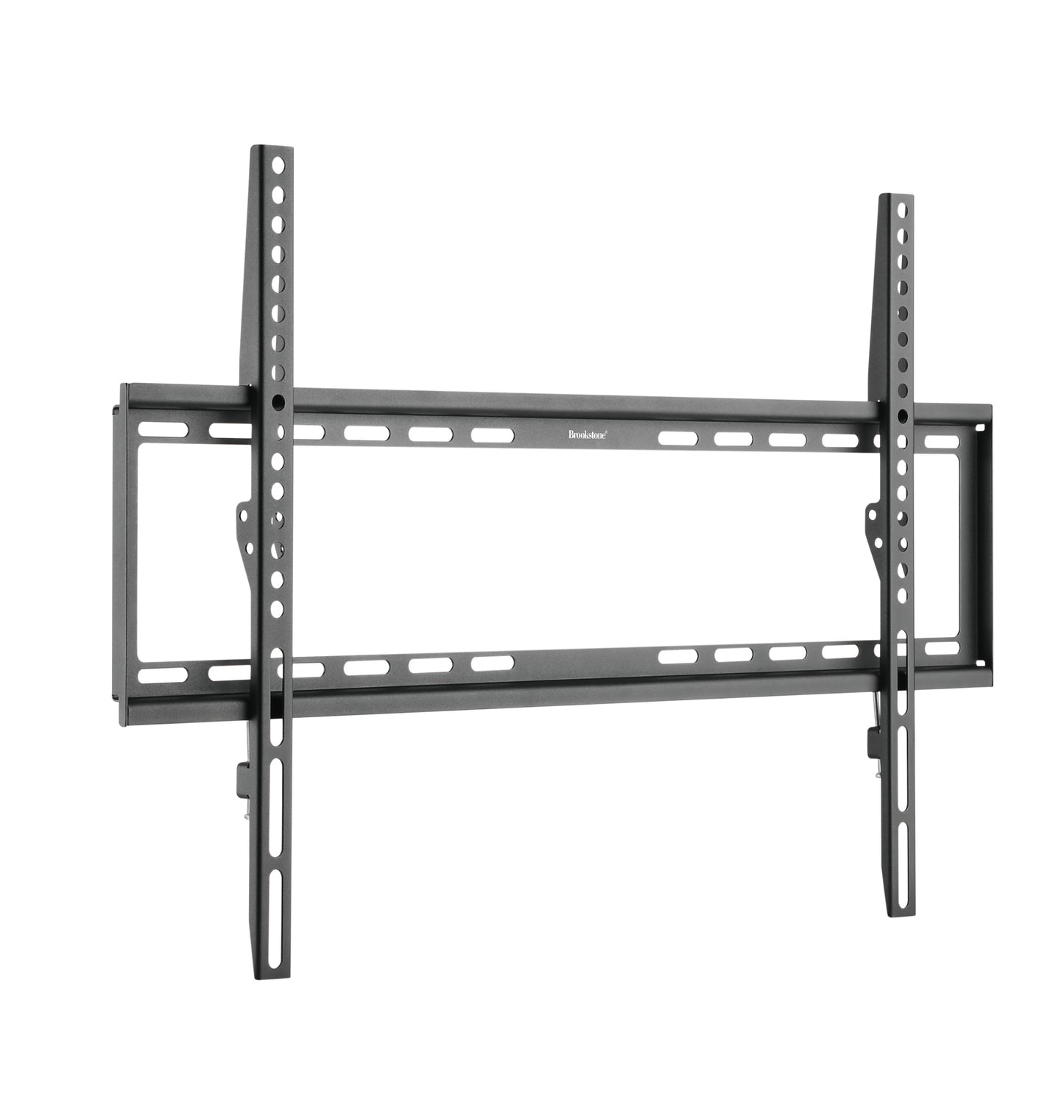 Brookstone Low Profile Fixed TV Wall Mount for 37"-86" TVs, Max 99 lbs, VESA 100x100 to 600x400mm
