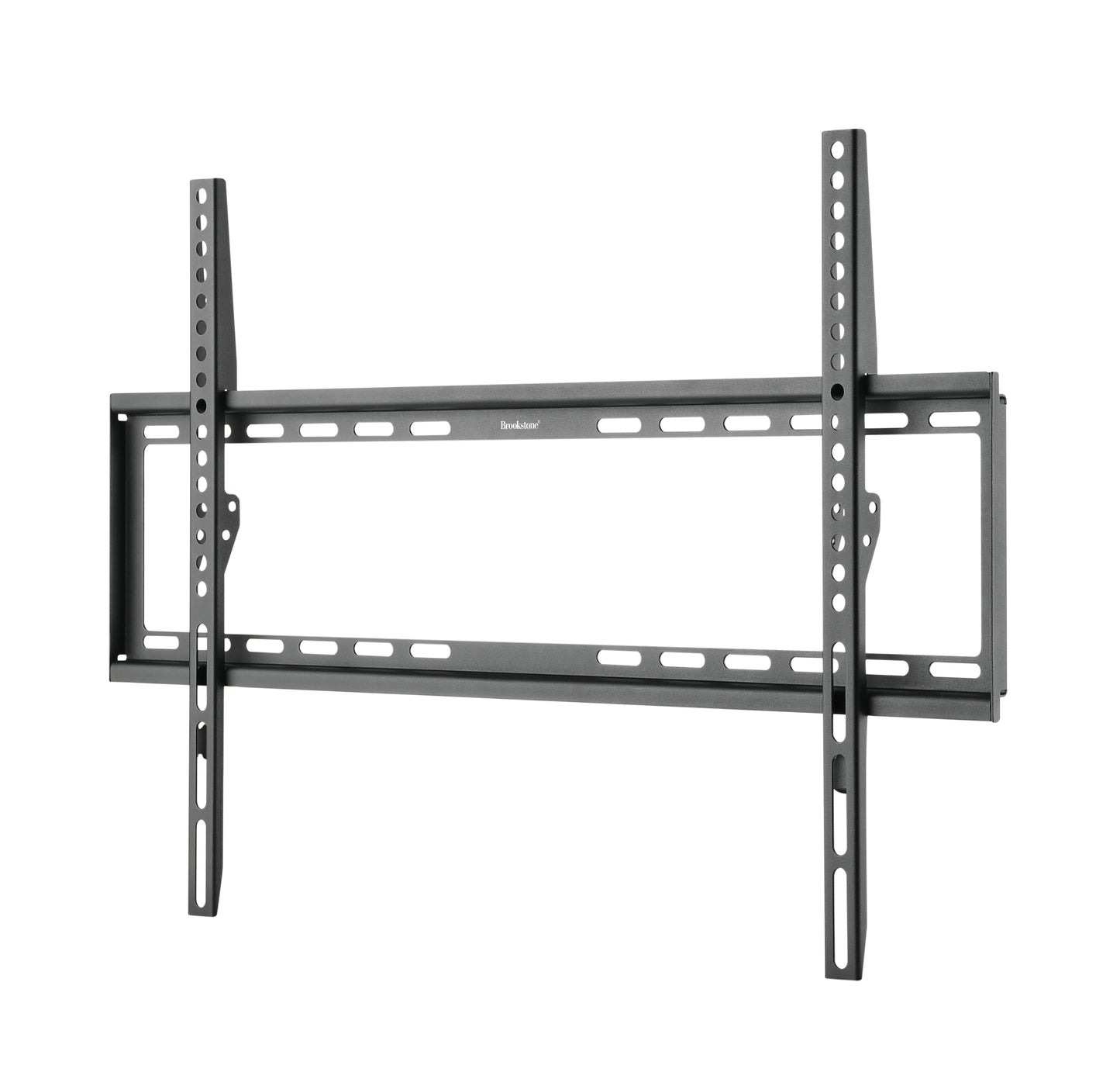 Brookstone Low Profile Fixed TV Wall Mount for 37"-86" TVs, Max 99 lbs, VESA 100x100 to 600x400mm