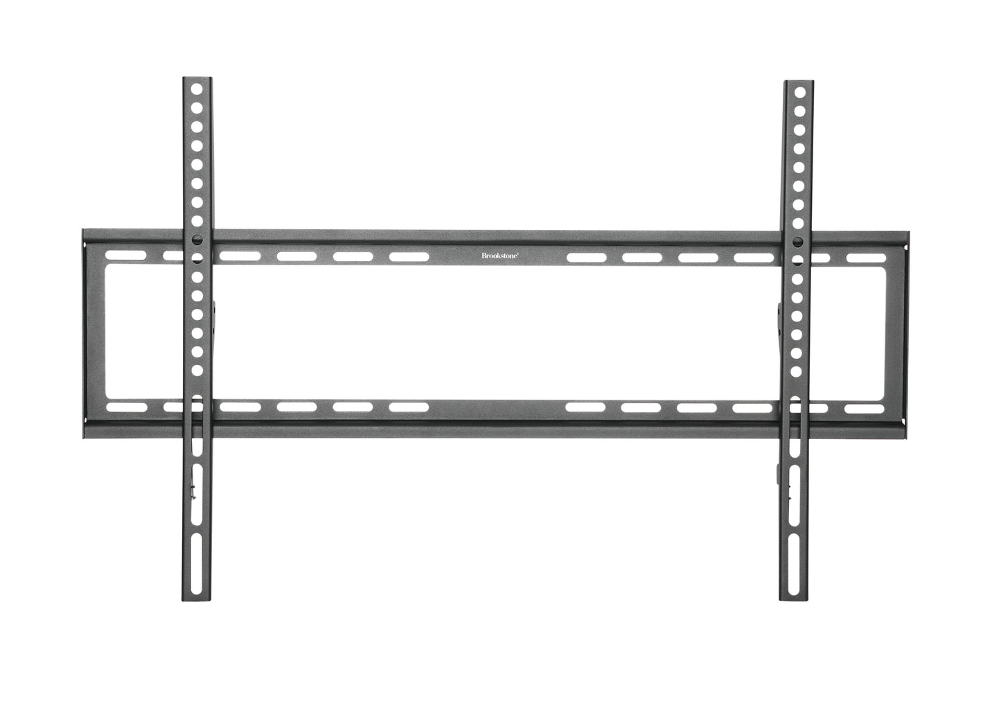 Brookstone Low Profile Fixed TV Wall Mount for 37"-86" TVs, Max 99 lbs, VESA 100x100 to 600x400mm