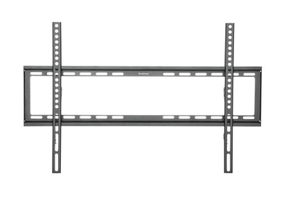 Brookstone Low Profile Fixed TV Wall Mount for 37"-86" TVs, Max 99 lbs, VESA 100x100 to 600x400mm
