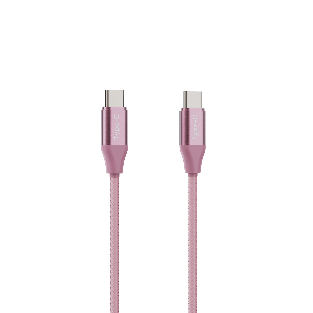 Emerald 10ft Braided USB-C to USB-C (Type-C), Fast Charging & Data Syncing Cable