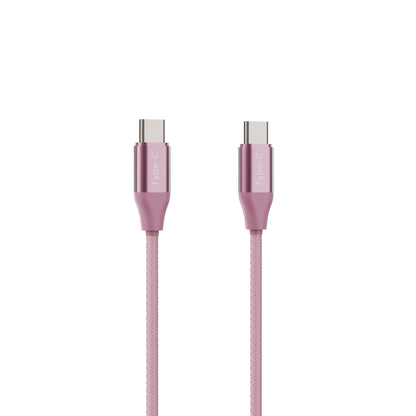 Emerald 10ft Braided USB-C to USB-C (Type-C), Fast Charging & Data Syncing Cable