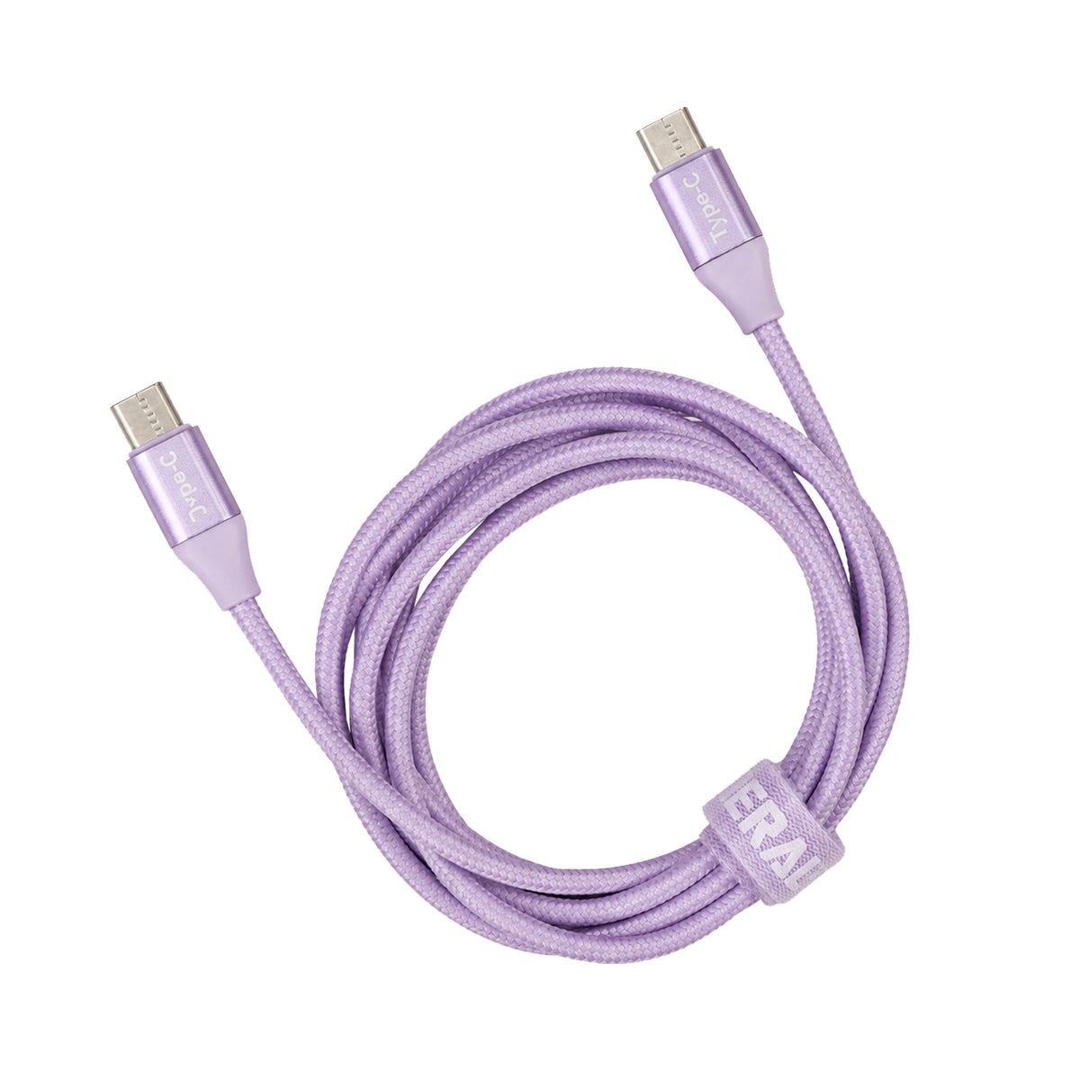 Emerald 6ft Braided USB-C to USB-C (Type-C), Fast Charging & Data Syncing Cable