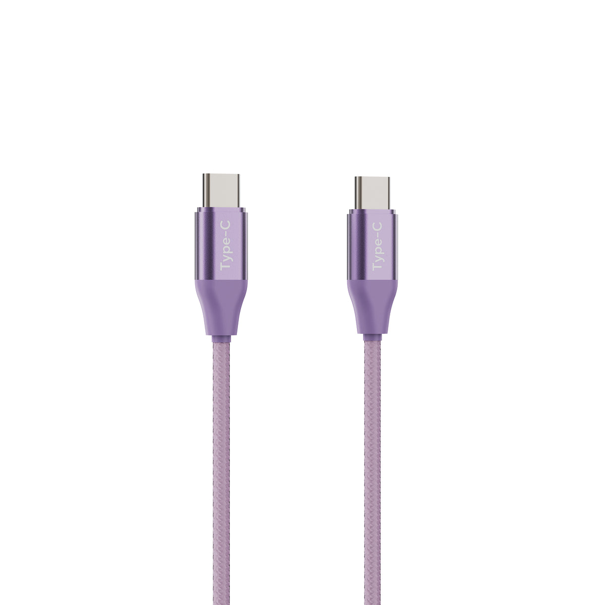 Emerald 6ft Braided USB-C to USB-C (Type-C), Fast Charging & Data Syncing Cable