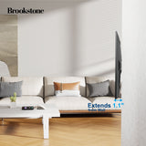 Brookstone Fixed TV Wall Mount for 26"-85" TVs, Max 99 lbs, VESA 50x50 to 600x400mm