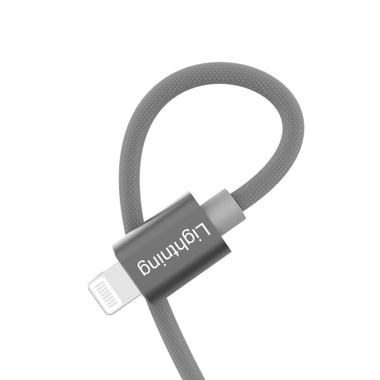 Emerald 6ft 3-in-1 Braided USB-A to Lightning, Type-C & Micro USB Fast Charging & Data Syncing Cable