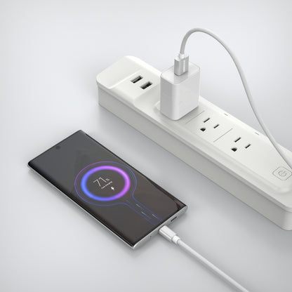 Emerald 10ft Braided USB-A to USB-C (Type-C), Fast Charging & Data Syncing Cable