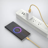 Emerald 6ft Braided USB-A to USB-C (Type-C), Fast Charging & Data Syncing Cable