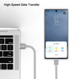 Emerald 6ft Braided USB-A to USB-C (Type-C), Fast Charging & Data Syncing Cable