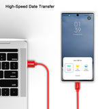 Emerald 6ft Braided USB-A to USB-C (Type-C), Fast Charging & Data Syncing Cable