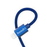 Emerald 10ft Braided USB-A to Lightning, Fast Charging & Data Syncing Cable Compatible with iPhone
