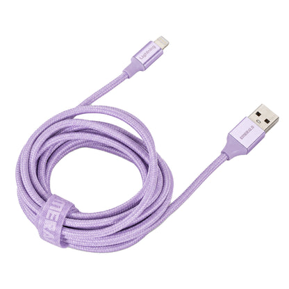Emerald 10ft Braided USB-A to Lightning, Fast Charging & Data Syncing Cable Compatible with iPhone