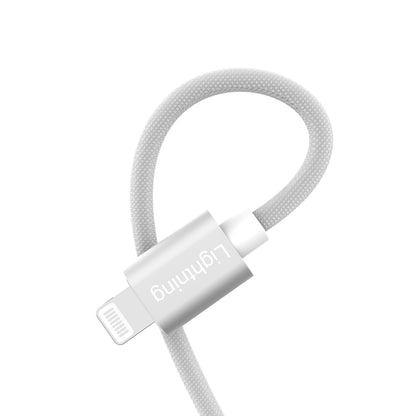 Emerald 10ft Braided USB-A to Lightning, Fast Charging & Data Syncing Cable Compatible with iPhone