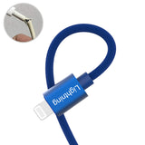 Emerald 6ft Braided USB-A to Lightning, Fast Charging & Data Syncing Cable Compatible with iPhone