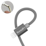 Emerald 6ft Braided USB-A to Lightning, Fast Charging & Data Syncing Cable Compatible with iPhone