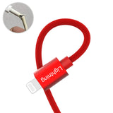 Emerald 6ft Braided USB-A to Lightning, Fast Charging & Data Syncing Cable Compatible with iPhone