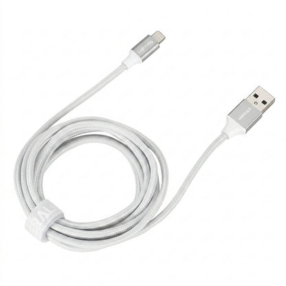 Emerald 6ft Braided USB-A to Lightning, Fast Charging & Data Syncing Cable Compatible with iPhone