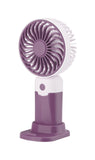Emerald 2in1 Rechargeable Portable Handheld & Desktop Fan with Phone Holder, 3 Speed