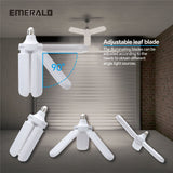 Emerald 3-Panel Adjustable LED Light, 3500 Lumens, 6500K Daylight, 15W E26 Base