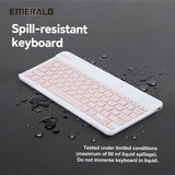Emerald Wireless Keyboard and Mouse Combo, Compatible with Microsoft and Apple Products