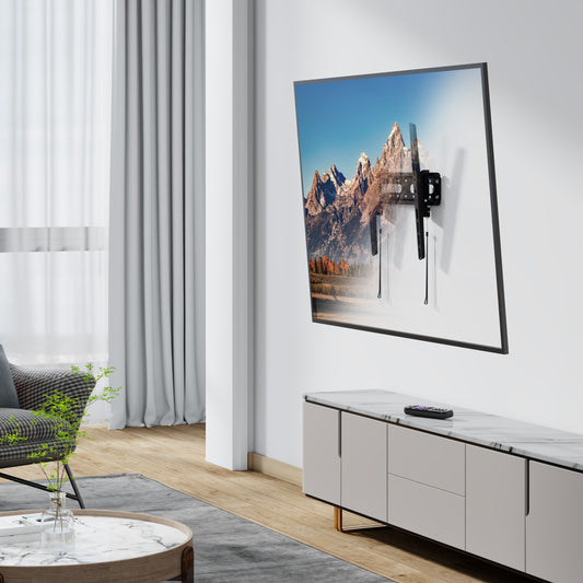 Emerald Tilt Wall Mount for 37"-86" TVs, Heavy Duty, Low Profile +/-12° Tilt, Up to 99 lbs