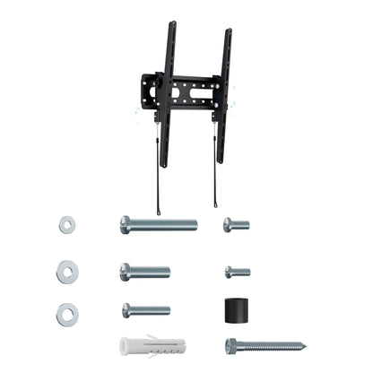 Emerald Tilt Wall Mount for 32"-75" TVs, Heavy Duty, Low Profile +/-12° Tilt, Up to 99 lbs