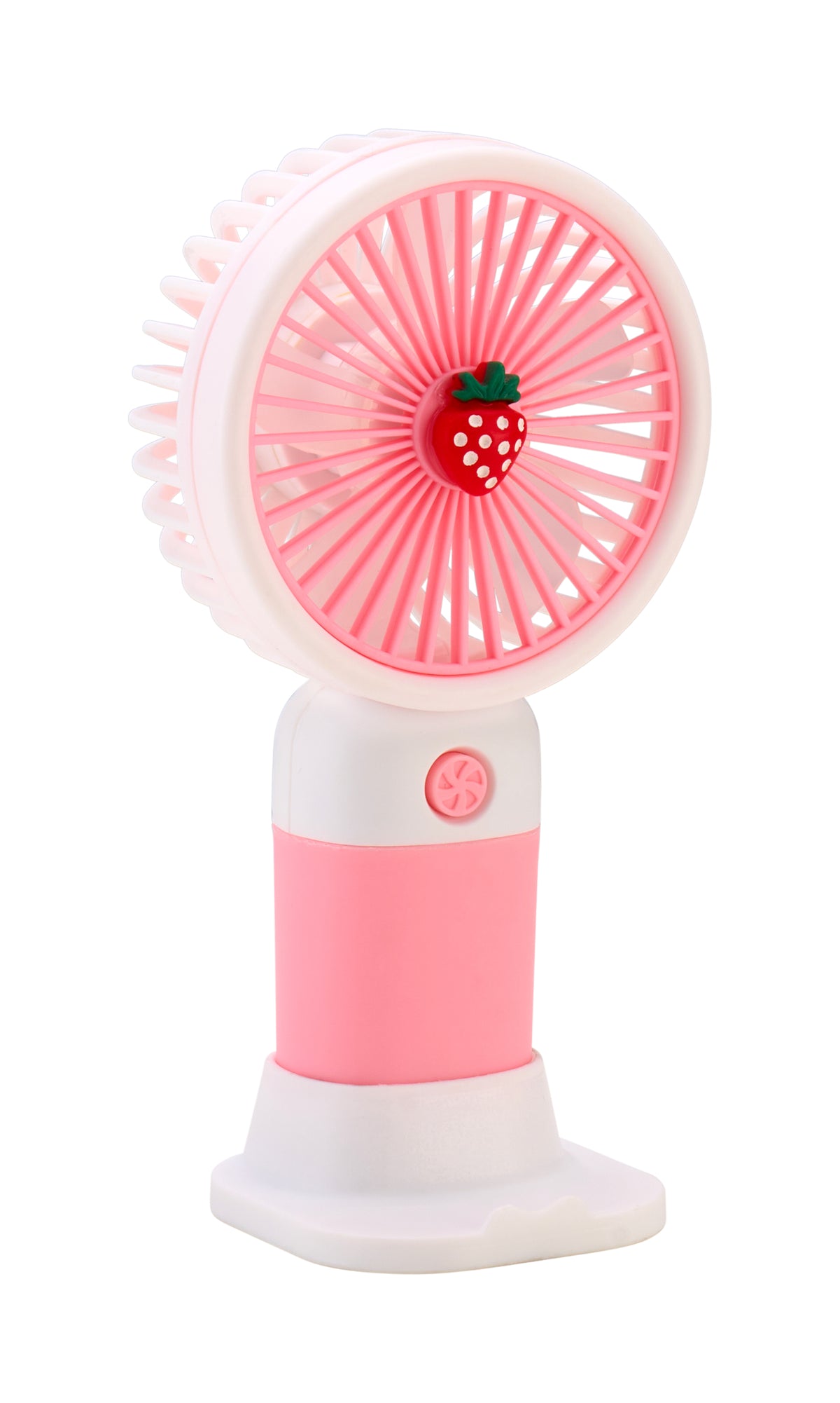 Emerald 2in1 Rechargeable Portable Handheld & Desktop Fan with Phone Holder, 3 Speed