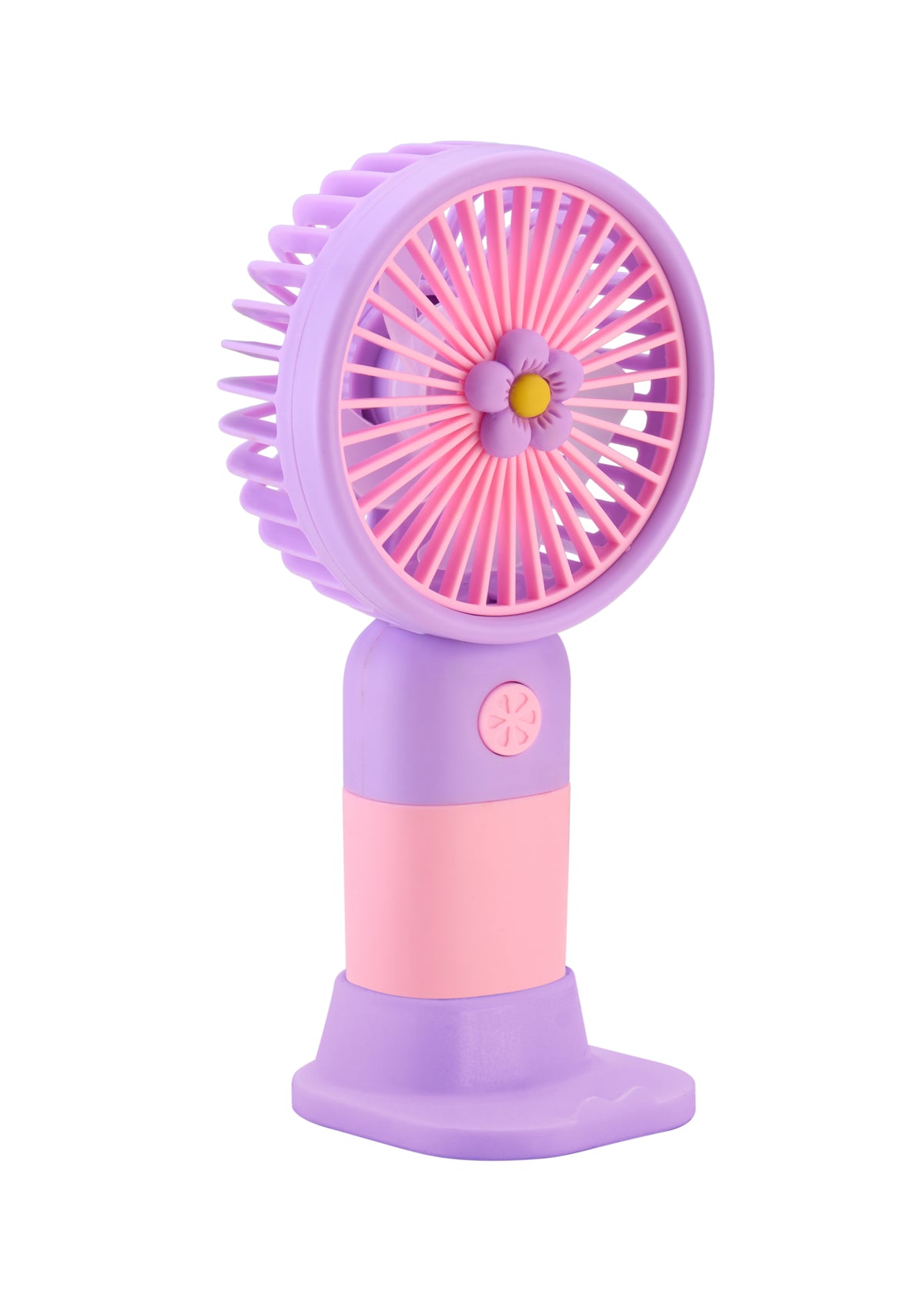 Emerald 2in1 Rechargeable Portable Handheld & Desktop Fan with Phone Holder, 3 Speed