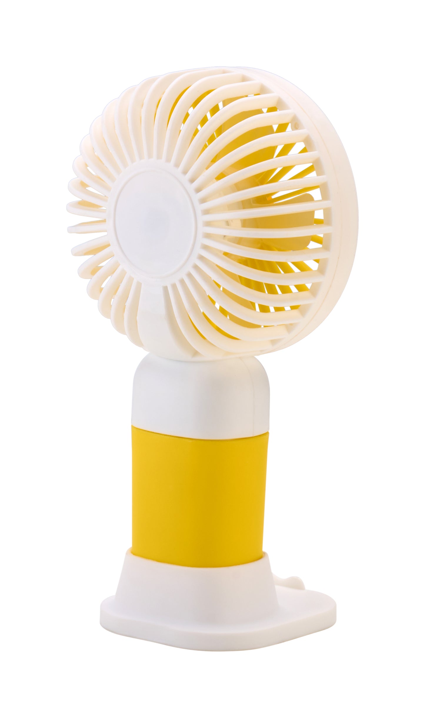 Emerald 2in1 Rechargeable Portable Handheld & Desktop Fan with Phone Holder, 3 Speed