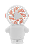 Emerald 2in1 Rechargeable Portable Handheld & Desktop Fan with Phone Holder, 3 Speed