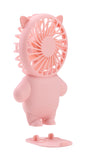 Emerald 2in1 Rechargeable Portable Handheld & Desktop Fan with Phone Holder, 3 Speed