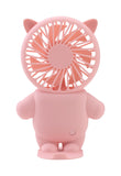 Emerald 2in1 Rechargeable Portable Handheld & Desktop Fan with Phone Holder, 3 Speed
